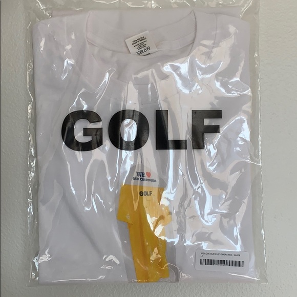 Golf Wang Shirts Golf Wang We Love Our Customers Tee Size Large